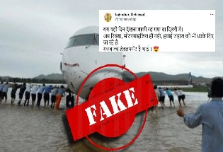 Fact Check: दिल्ली एयरपोर्ट में जलभराव के दौरान लोगों ने प्लेन को लगाया धक्का? जानिए VIRAL फोटो का सच