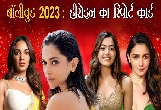 Bollywood 2023 हीरोइन का रिपोर्ट कार्ड : दीपिका पादुकोण रहीं सबसे आगे